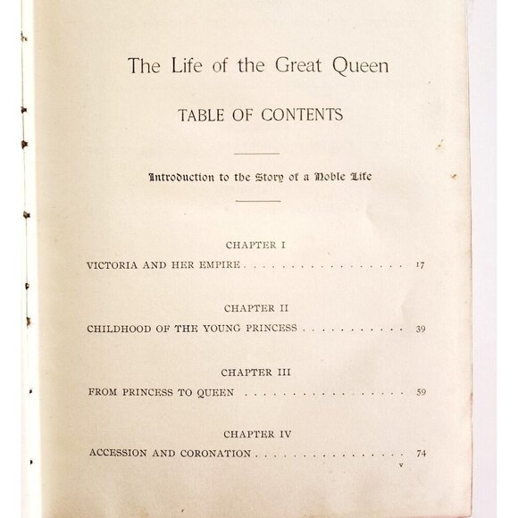 The Life Of Queen Victoria 1901 1st Edition Victorian Illustrated HC Royal WHBS - Picture 7 of 8
